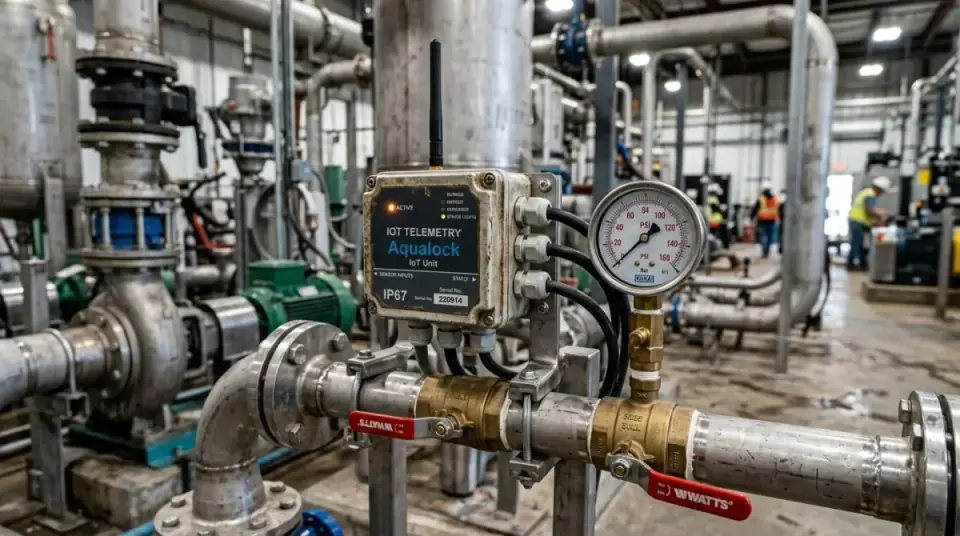 Armoire électrique et automates industriels connectés en réseau cellulaire sécurisé